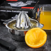 portable lemon orange manual juicer 304 stainless steel kitchen accessories citrus tools 100 raw hand squeezed juice