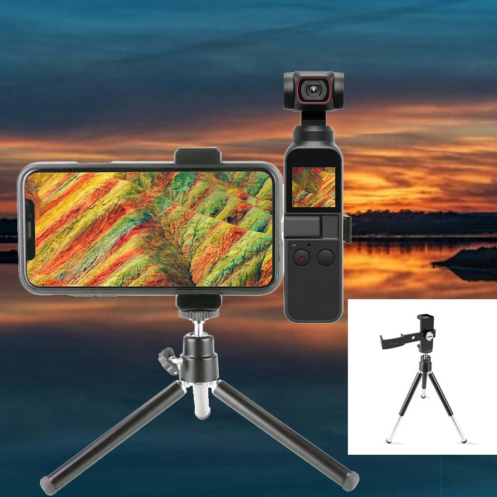 

Подставка-держатель для телефона Pocket 2 из алюминиевого сплава