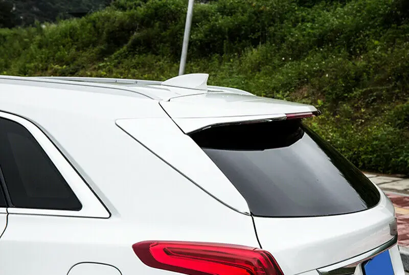 

ABS Chrome Rear Window Triangle Wing Cover Trim 4pcs For Cadillac XT5 2016-2019