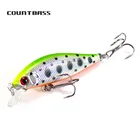 Жесткие рыболовные приманки Countbass, 45 мм, 3,1 г, тонущий гольян, воблеры, вилка, приманка для пресноводной рыбы