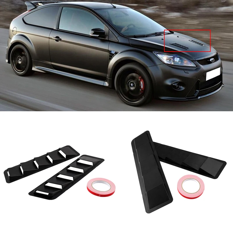 2 шт./компл. модная Универсальная установка ABS Автомобильная панель