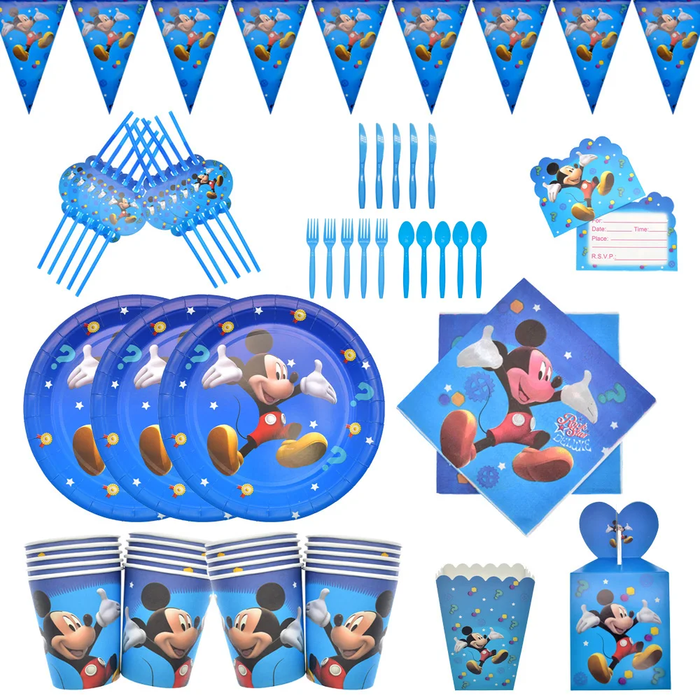 

Disney, Микки Маус, голубые детские шары