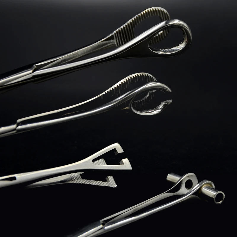 

1PC Professional Surgical Steel Belly Ear Tongue Septum Lip Piercing Tool Tweezer Clamp Plier Closer/Opener needle clamp