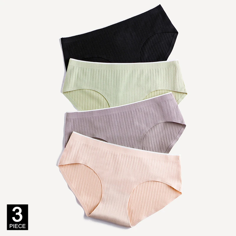 Хлопковые бесшовные трусики женское сексуальное нижнее белье дышащие женские