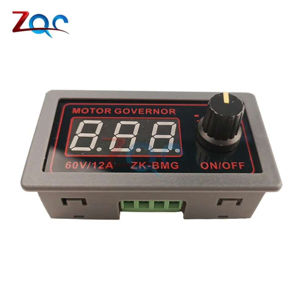 DC 9 60V 12V 24V 48V 12A 500W генератор сигналов PWM контроллер скорости двигателя постоянного