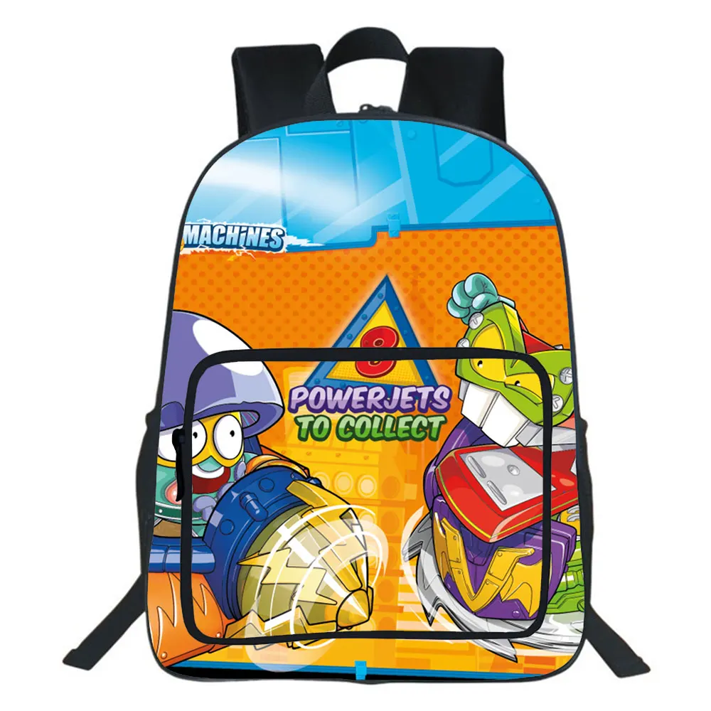 Game Super Zings Backpack Students Women Bags Fashion New Pattern Super Things School Bag Teens Daily Backpack Men Travel Bag
