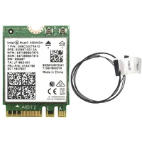 with antennas 1 73gbps wireless 9260ngw ngff wifi card for intel ac 9260 2 4g5ghz 802 11ac bluetooth compatible 5 0