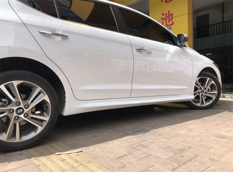 Комплект обшивки бампера для Hyundai Elantra 2019 комплект кузова переднего тюнинг