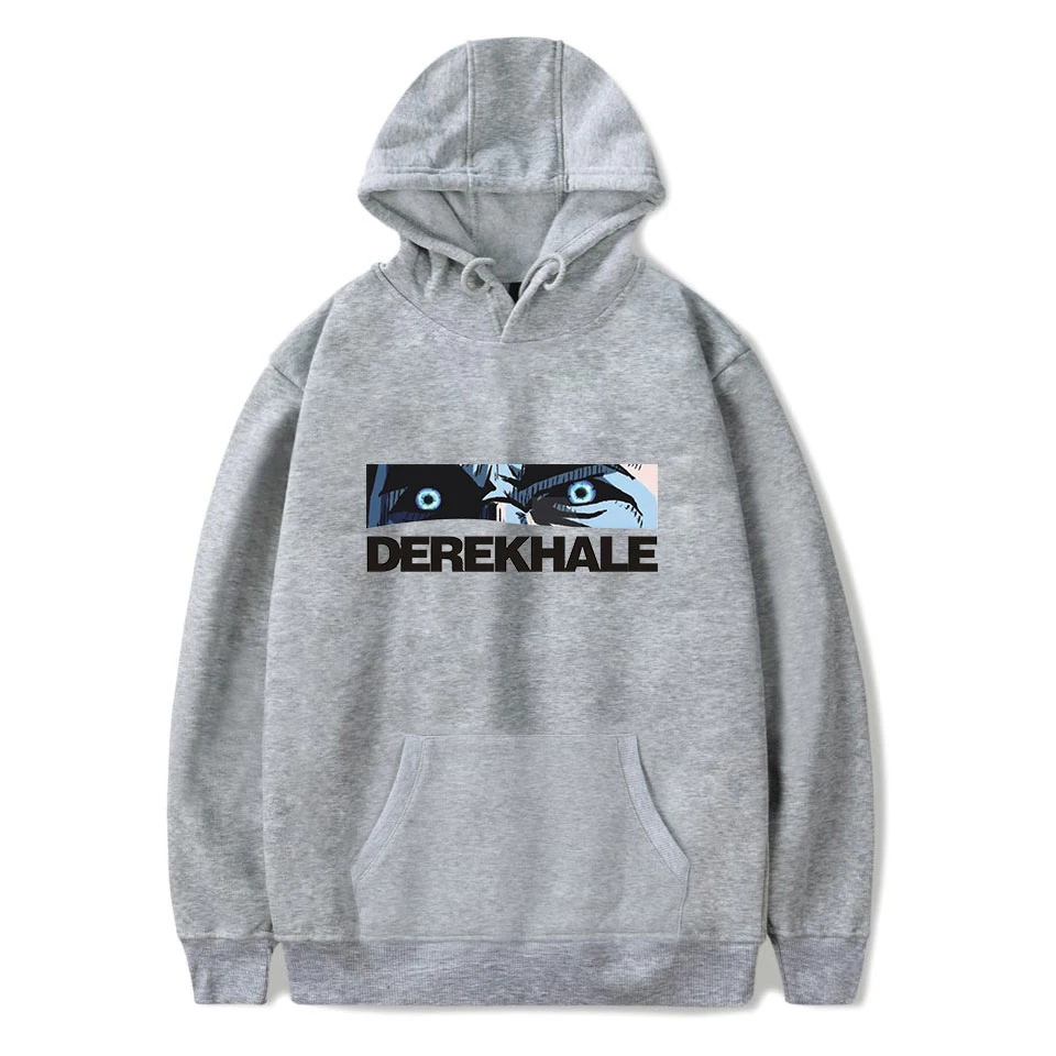 

Popular Derek hale Hoodies Men Harajuku Hooded Gray Sweatshirt TV series Teen Wolf Character printing Spring Autumn New tops