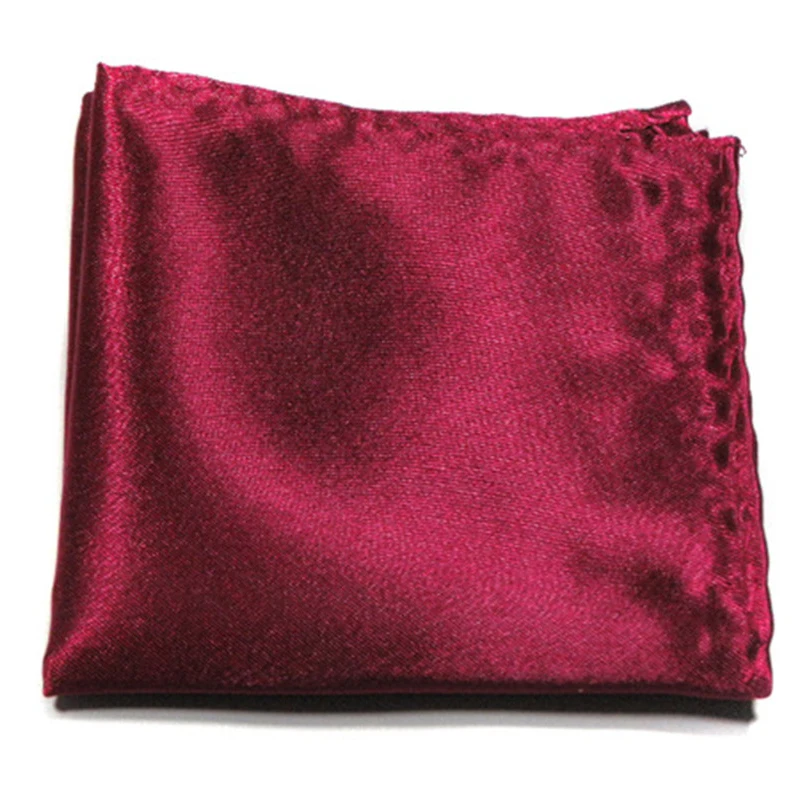 Мужской Шелковый Карманный платок в английском стиле однотонный квадратный для