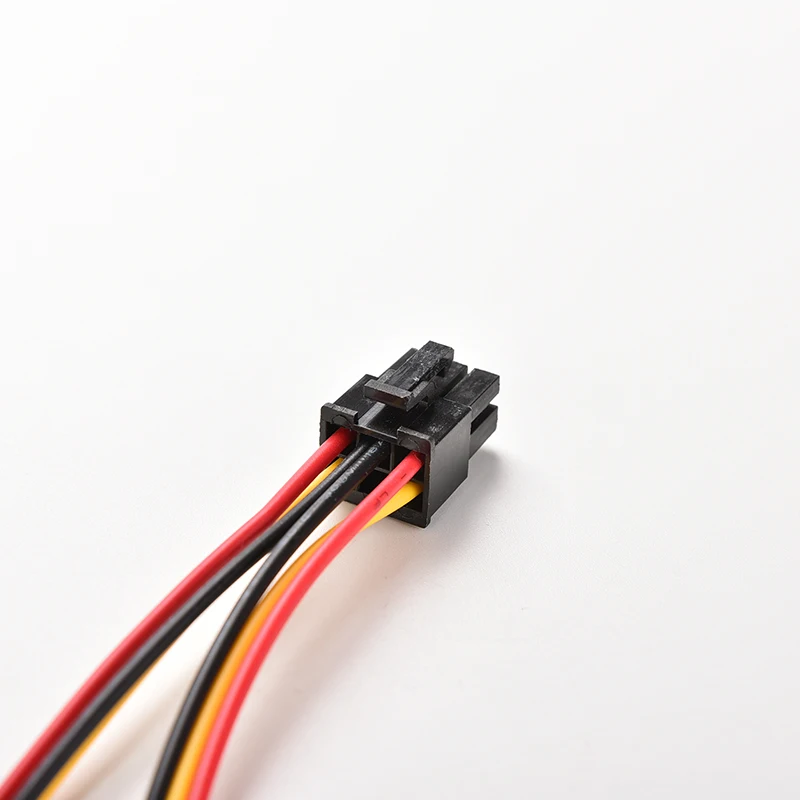 Соединитель адаптера кабеля для видеокарт 2 IDE Dual 4pin Molex Male к 6 Pin Female PCI E Y Power|Кабели