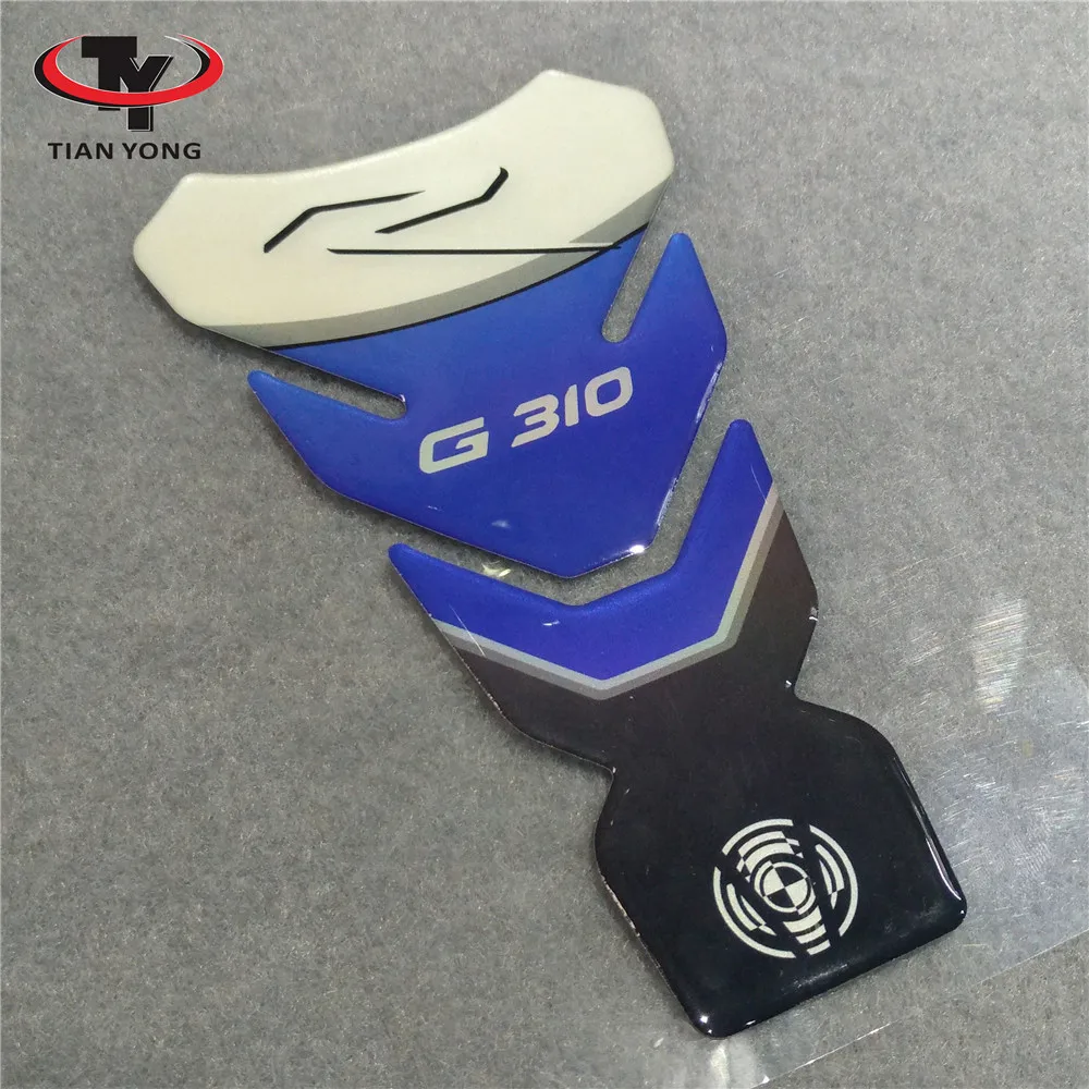 

For BMW G310R Tank Grip Cover Sticker 3D Decal Emblem Protection Tank Pad Cas Cap Fit for BMW G310 R G 310R Motorcycle Parts