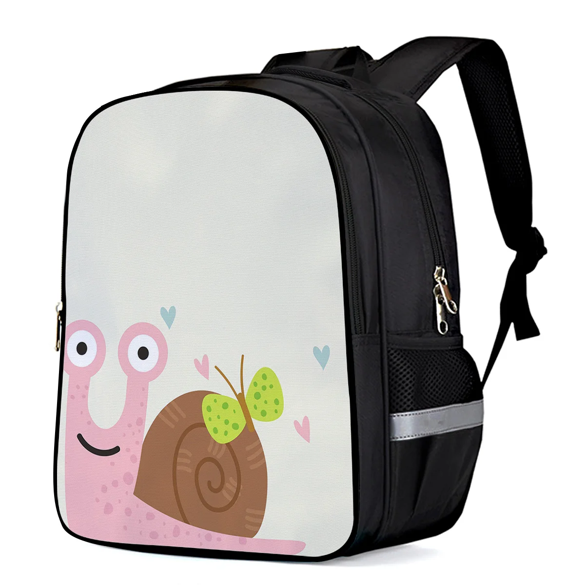 Милый мультяшный рюкзак с изображением улитки бабочки детские школьные сумки