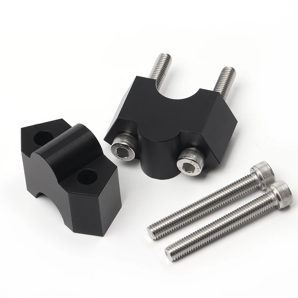 

For Kawasaki Z800 Z300 Z250 Handlebar Bar Riser Adapter Motorcycle Accessories Increase Height Adapte Aluminum Universal