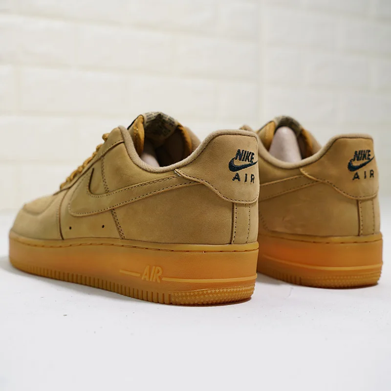 Новинка, высокое качество, Nike Air Force 1, низкая 07, Льняная мужская и женская обувь для скейтбординга, уличные кроссовки, амортизация, AA4061 200