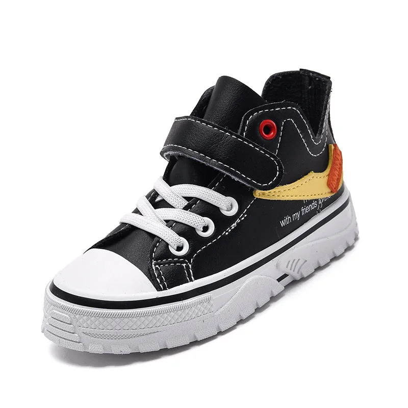 

2020 Fashion New Spring Children Shoes Pu Leather Shoes Boys Sneakers Girls Sneakers Size 25-37
