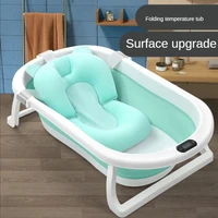foldable baby bath tub newborn set ba%c3%b1era para bebe ba%c3%b1era para protable shower bathtub safety security bath accessories