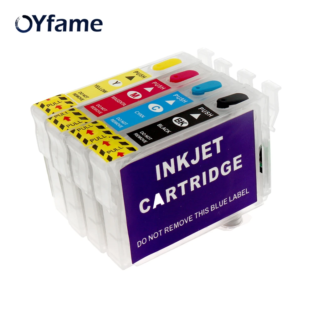OYfame T1351 cartridgeT1351 T1332 T1333 T1334 пустой многоразовый картридж с чипом ARC для Epson T25 TX123 TX125