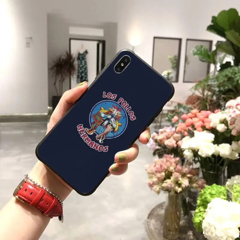 

HPCHCJHM Chicken Brothers Los Pollos Hermanos Customer Phone Case for iPhone 11 pro XS MAX 8 7 6 6S Plus X 5S SE 2020 XR case