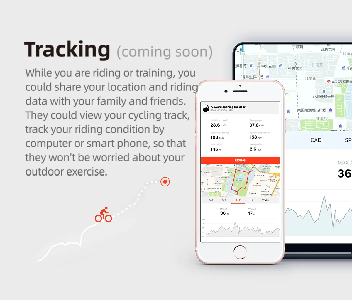Я GPS порт IGS520 IGS620 ANT + велосипедный компьютер Bluetooth 4 0 Беспроводной IPX7
