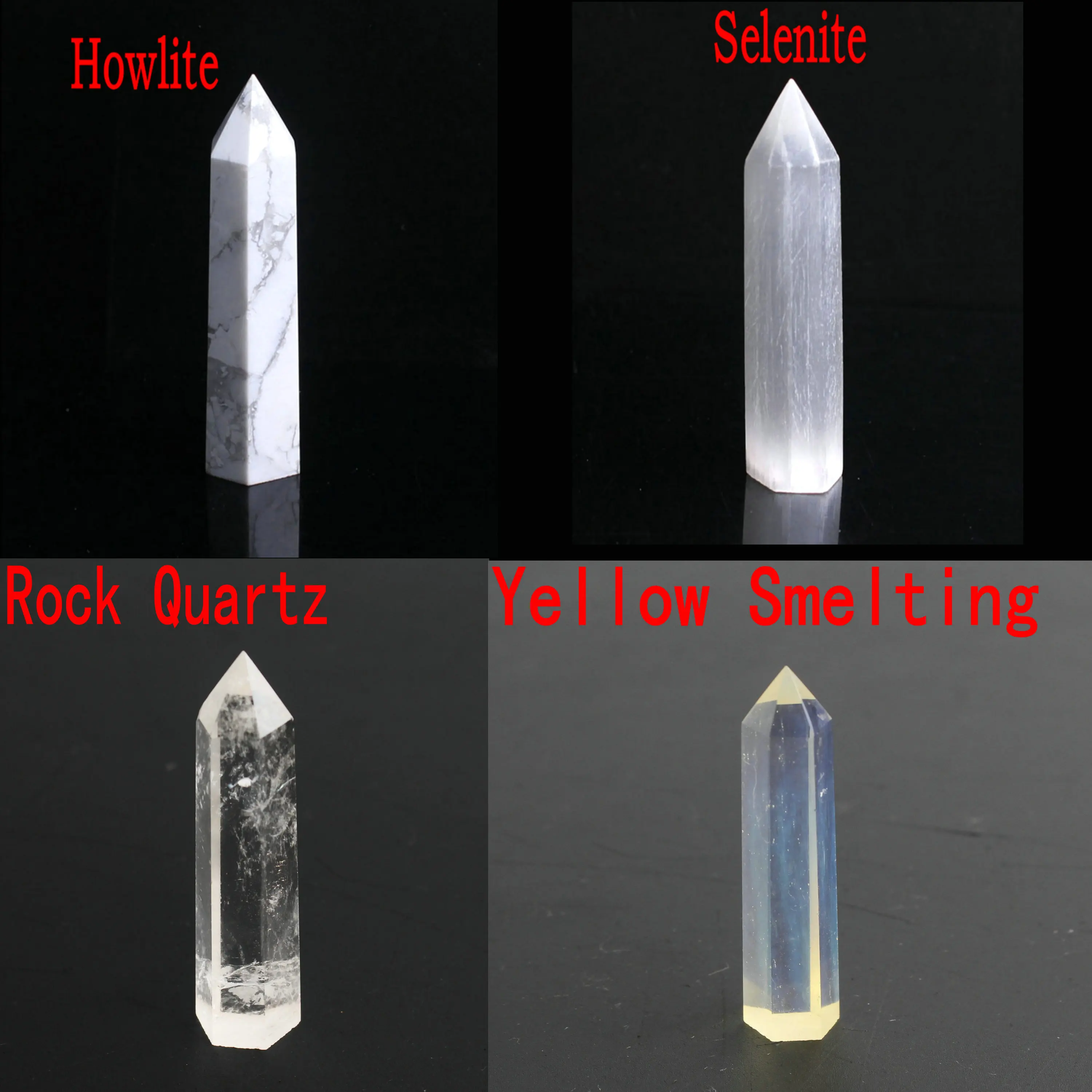 1 шт. Хрустальный обелиск точка палочка ювелирные изделия красочный флюорит