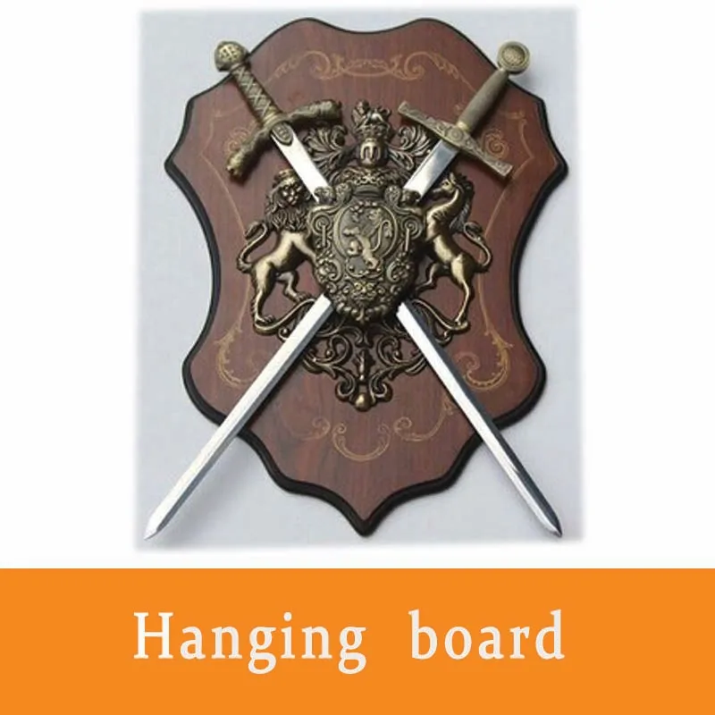 Деревянная настенная подвесная доска наденьте меч чтобы открыть замок выжить