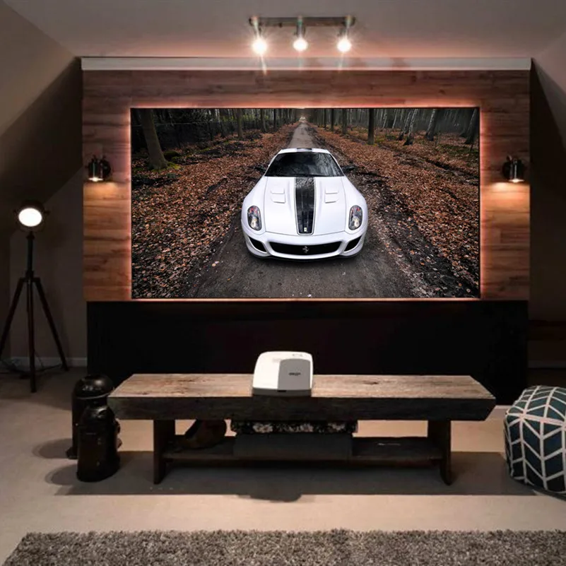F7HSP 16:9HDTV Newest 3rd Generation ALR Ultra Thin Fixed Frame Screen for UST Projector | Электроника