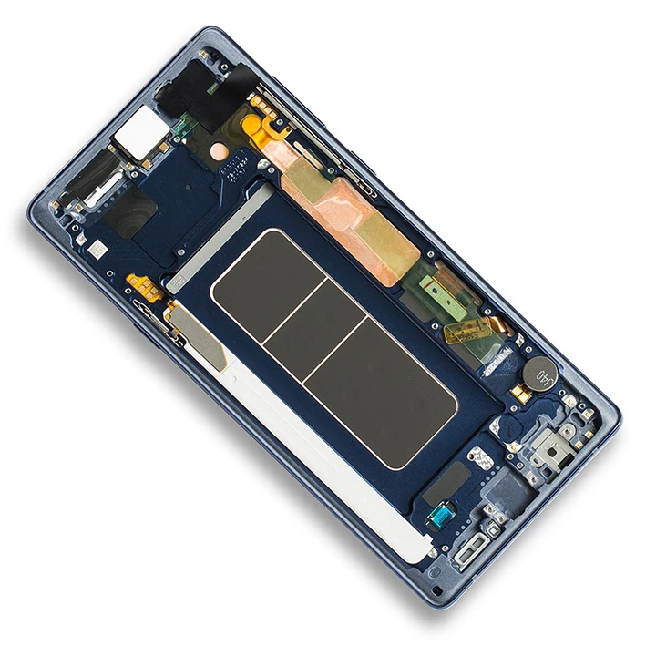 Оригинальный сменный ЖК дисплей AMOLED с рамкой для SAMSUNG Galaxy Note 9 Note9 N960D N960F сенсорный