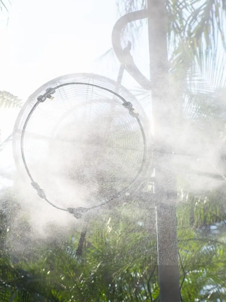 Водяной вентилятор охлаждающий шланг для наружного сада заднего