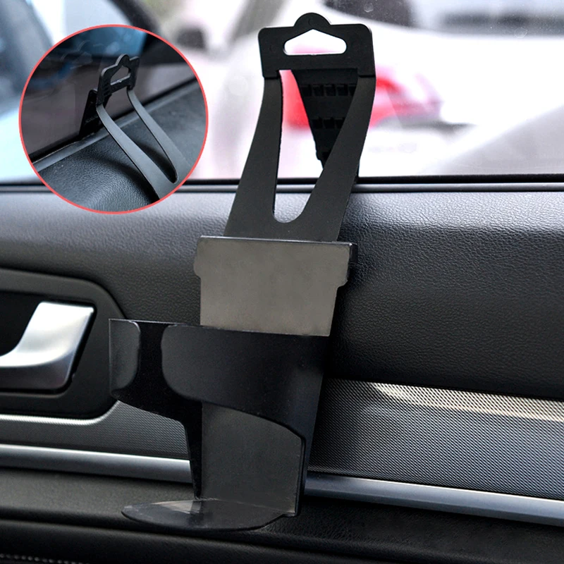 

1 Pc High Quality Universal Car Seat Back Cup Holder Black Multifunction Folding Drink Holder Automotive Interior Accessories