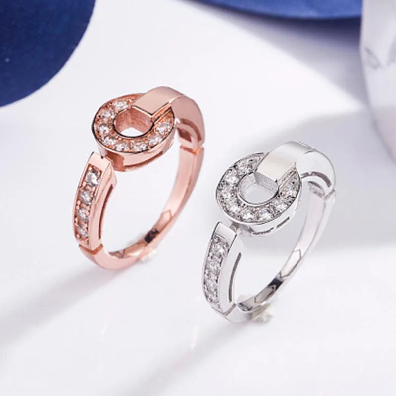 

Simple Taste Mother-of-Pearl Ring Female Original Brand Jewellery Suitable For Marriage Proposal Bv Ring Designated Love