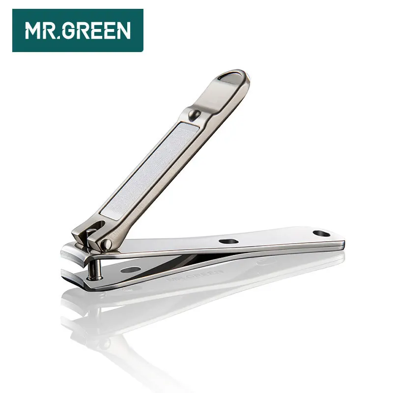 MR. GREEN кусачки для ногтей из нержавеющей стали, триммер для педикюра, кусачки для ухода за ногтями, профессиональные кусачки для ногтей в виде рыбьей чешуи, пилка для ногтей, инструменты для стрижки ногтей