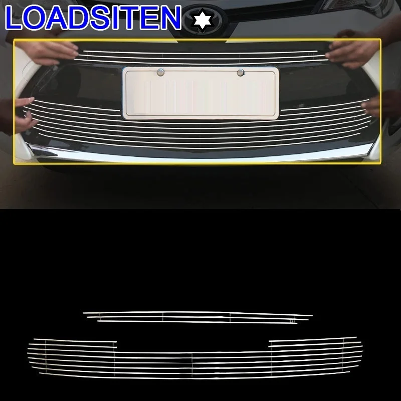 Автомобильный хромированный Модифицированный корпус передний бампер решетка