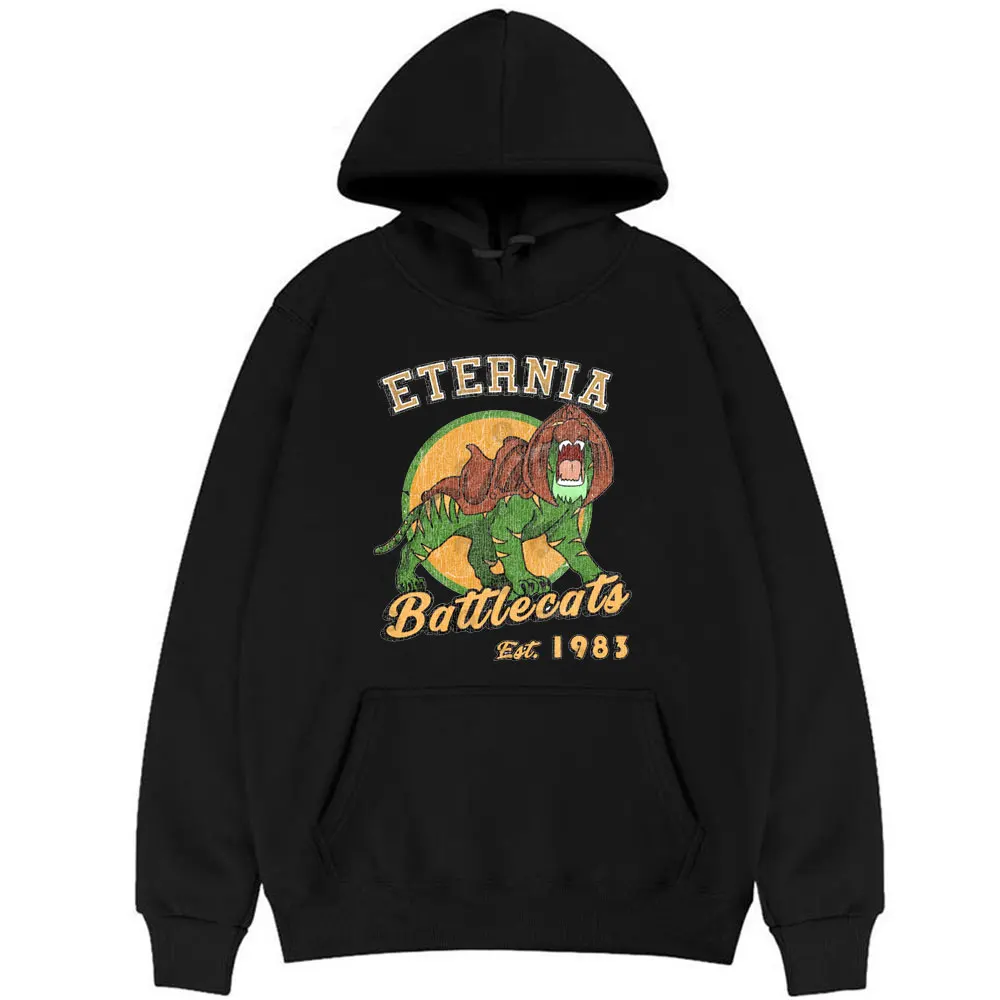 

Battlecats Hoodies He-Man and The Masters of The Universe Battle Cat Grayskull Anime Classic Hoodie Men Women Casual EU Hoody