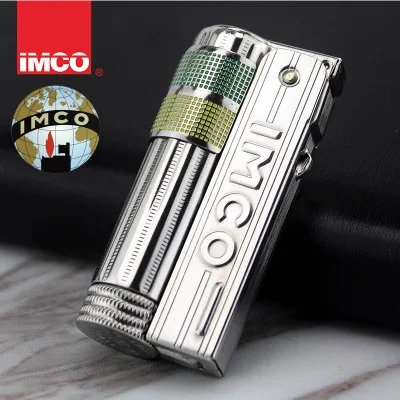 Бензиновая Зажигалка из нержавеющей стали IMCO 6700 - Цвет: Серебристый