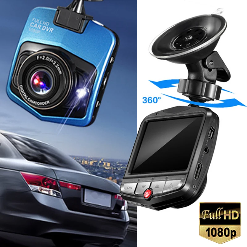 Новый Автомобильный видеорегистратор DVR камера Dashcam 2 4 дюйма Full HD 1080P видео