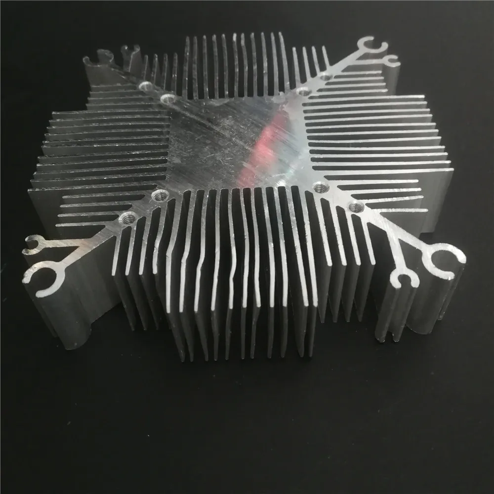 20 Вт 30 50 100 алюминиевый монолитный блок светодиодов радиатор для охлаждения