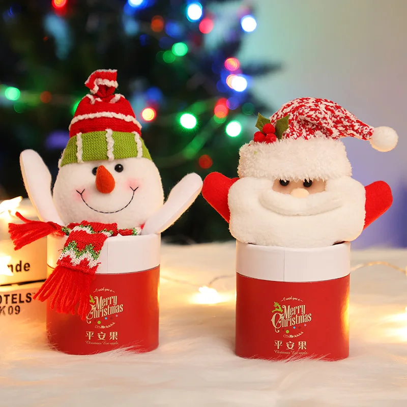 День Нового года конфеты для рождественской вечеринки коробка подарочная