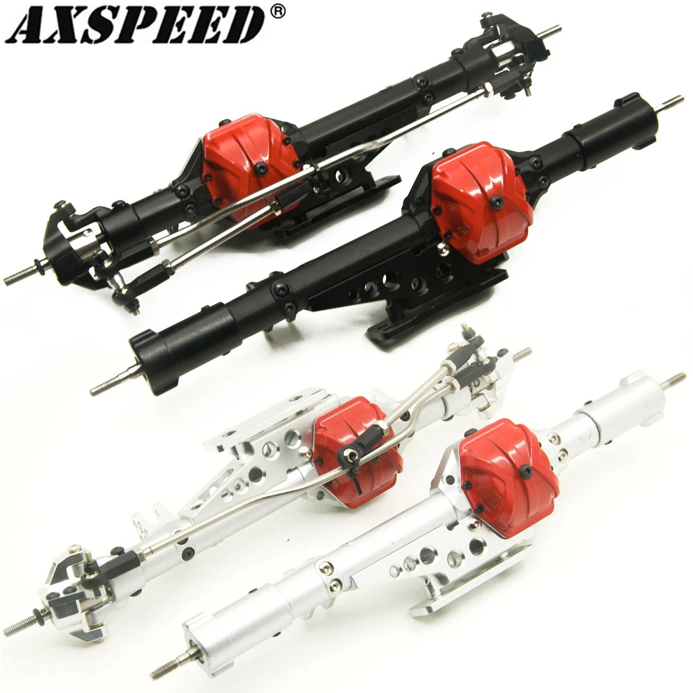 AXSPEED Радиоуправляемый автомобиль полный передний и задний мост для 1/10 Axial Wraith 90018