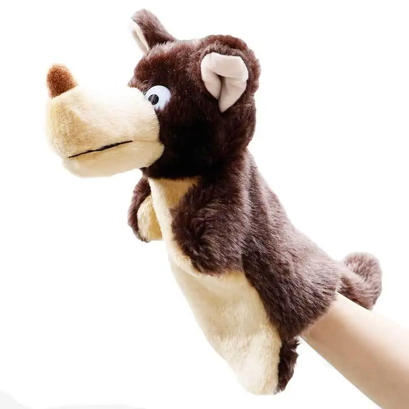 

Plush Toy Hand Puppet Big Bad Wolf Animal Modeling Simulation Doll Parent-child Activity Game Toy Wholesale