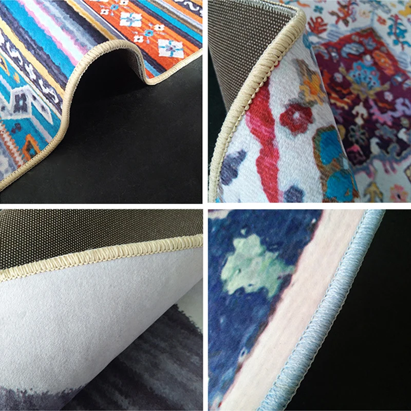 Скандинавский винтажный богемный ковер журнальный столик для гостиной дивана