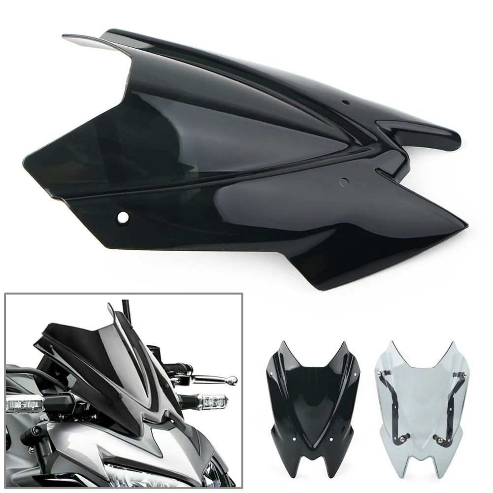 

Z650 Motorbike Windshield Windscreen Wind Shield Protector For Kawasaki Z650 2020 2021- ABS Plastic 1PCS