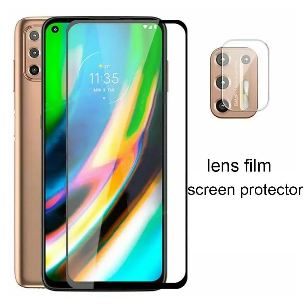 

Мобильный телефон защитная пленка для объектива камеры Motorola Moto G9 Plus, закаленное стекло, защита на весь экран, устойчивая к царапинам