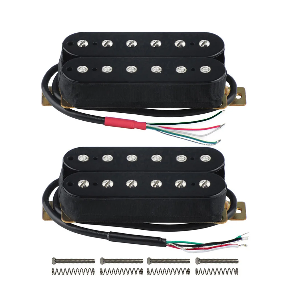 FLEOR набор шеи и моста пикап электрогитара Humbucker пикапы двойная катушка пассивные