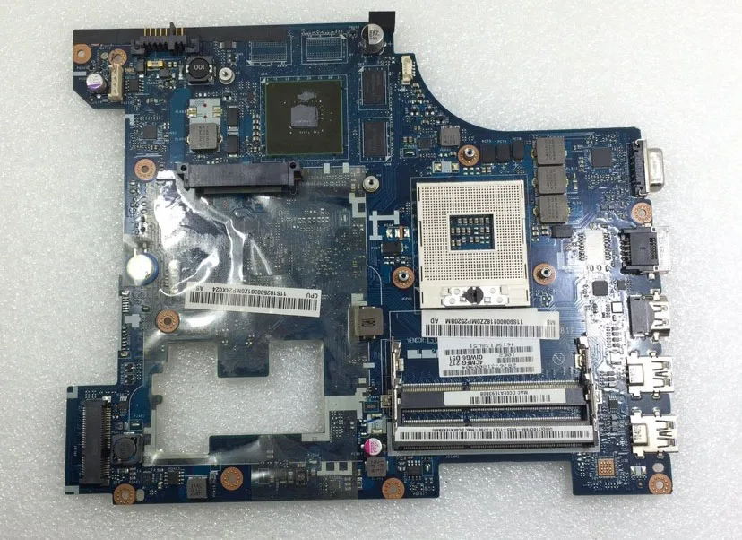 FRU 90000777 для lenovo G580 материнская плата для ноутбуков ПК LA-7981P PGA989 SLJ8E HM76 DDR3 GT610M 1 ГБ тестирование