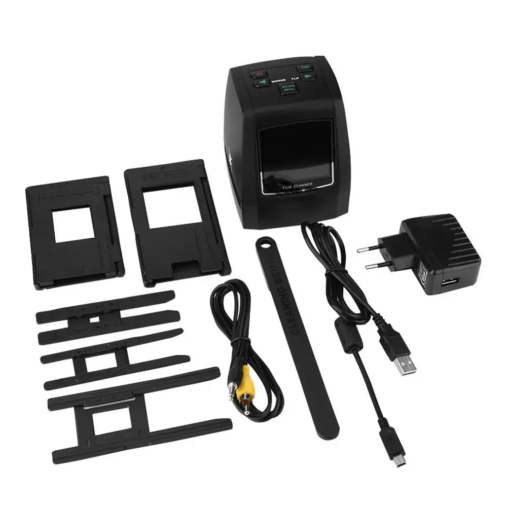EU Plug Высокая Разрешение 14MP/22MP 135/35/126/110/8 мм шлепанцы без задника с открытыми пальцами негативная пленка сканер ЕС/США Plug - Цвет: EU Plug