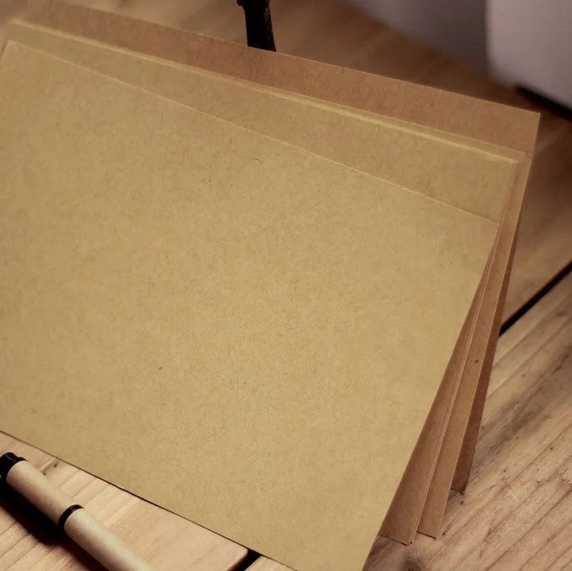 10 листов/комплект A5 НОВЫЙ крафт блокноты Написание Бумага канцелярские