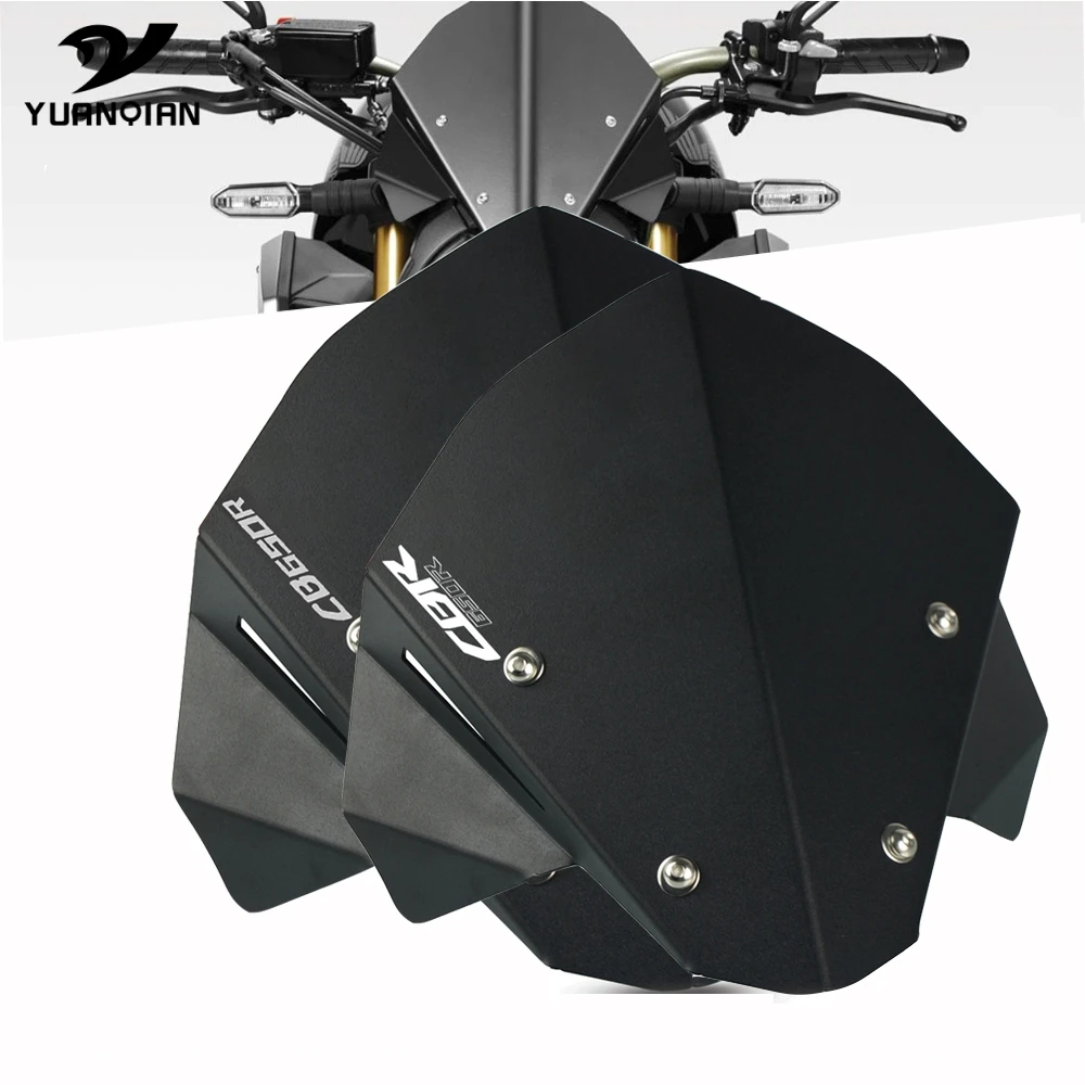 Для Honda CBR650R CB650R Neo Спорт кафе мотоцикл алюминиевый лобовое стекло CBR650 R CBR 650R 2019 2020