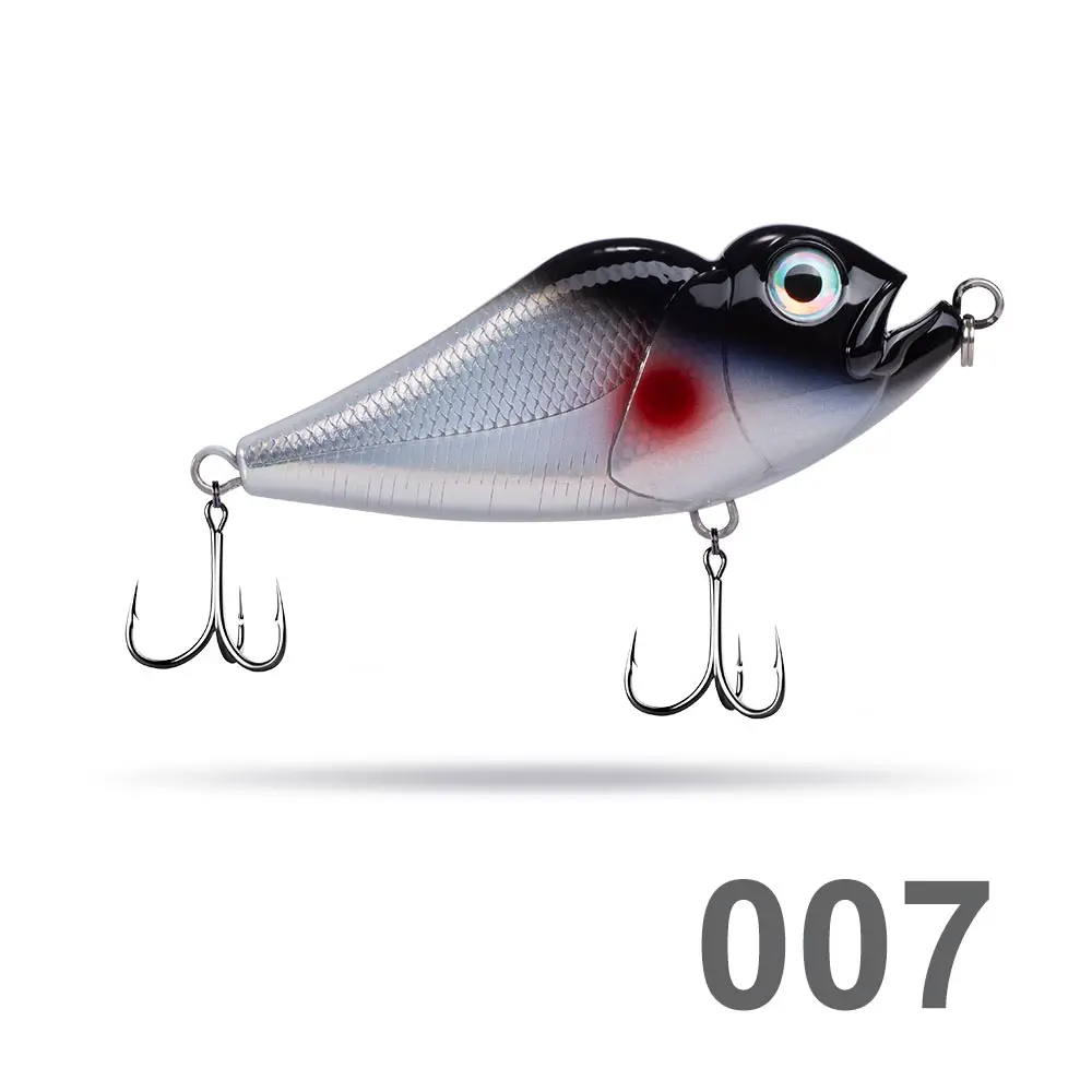 007 Hunthouse Джеркбейт рыболовные приманки stickbait rondu тонущие приманки 122 мм 73 г для снапперов происхождения крюка Rankaru Twitch Crankbait - Цвет: 007