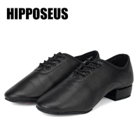 hipposeus men dance shoes for boys male ballroom latin shoes modern tango jazz dancing shoe practise shoes salsa dropshipping
